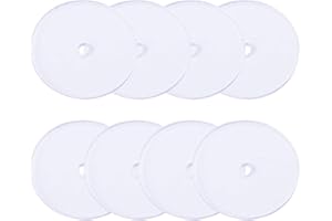 HEALLILY Almohadilla de Disco Transparente de Plástico para La Parte Posterior de Los Pendientes Estabilizar Los Pendientes Y Evitar La Flacidez Transparente 80 Piezas