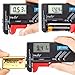 Price comparison product image Hapurs Battery Tester Volt Checker Easy-to-Read Digit Showed Power Level for Aa Aaa C D 9V 1.5V Button Cell BT-168D Batteries