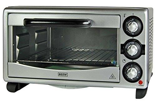BEEM 18L Miniofen UMLUFT 1380W Pizzaofen Minibackofen Ofen Timer Backofen