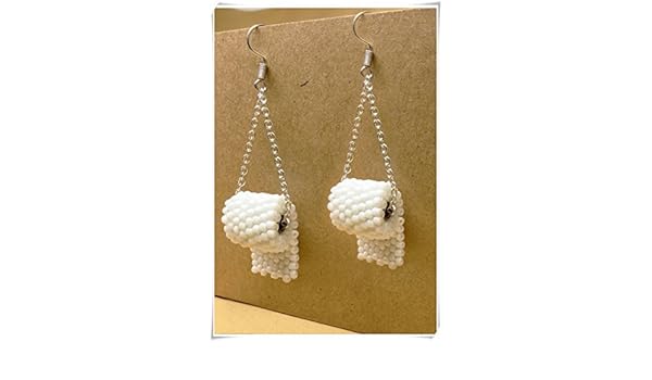 Prodotti Handmade Orecchini Carta Igienica Divertente Orecchini Divertenti Gag Orecchini Gioielli Scherzo Regalo Perla Gioielli Orecchini Mobifixe Com