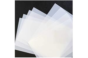 IDEAL STENCILS A2 x 5 stencil sheets 125 micron Mylar thin clear reusable stencil craft art