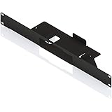 SimpleNetwork: 1U 19-inch Rack Mount Shelf Compatible With Unifi Switch 8 (Black)