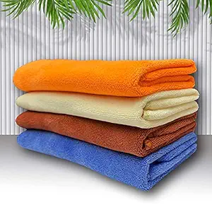 Sassoon Microfiber Cleaning Cloth 400 GSM (Set of 6, Multicolor)