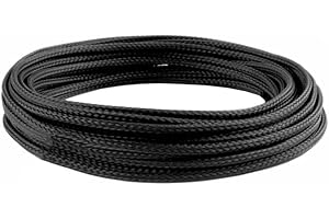 MOCNT 6mm Funda Cable Trenzada Expandible de PET Cable de Manga Trenzado Organizador Cables Manguito de Cable Recoge Gestión Cables Cubre Tubo Flexible Proteccion 10 Metros