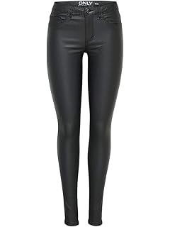 only kendell reg coated skinny fit jeans