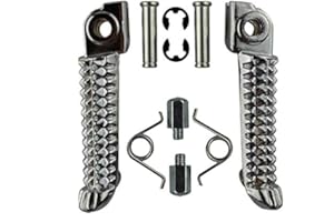 AHL Motocicleta Delantero Estribera Reposapiés Conjunto para Yamaha YZF R1 1998-2012/ YZF R6 1999-2012/ YZF R6S 2003-2008