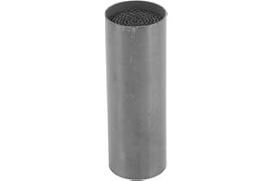 YOSOO HEALTH GEAR Motorcycle Exhaust Pipe, Motorbike Exhaust Silencers, Exhaust Db Killer Exhaust Catalyst Stainless Steel Front Middle Exhaust Muffler Catalyst (35 * 100mm)