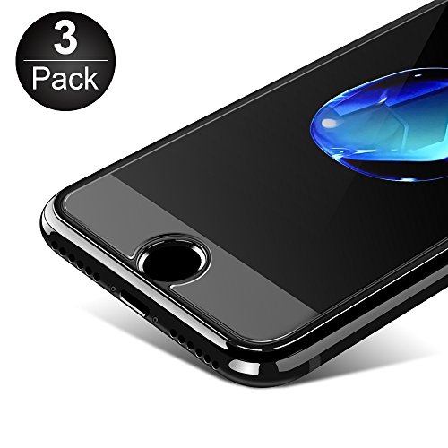 [Lot de 3] Verre Trempé iPhone 7 / 8 / 6 / 6S, Hootech Film Protection en Verre trempé écran Protecteur Vitre pour iPhone 6 / 6S / 7 / 8 Anti Rayures 