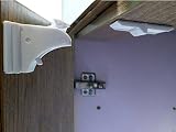 MYTK Magic Lock, magnetisches Schrankschloss als Kindersicherung, Montage ohne Bohren und Schrauben - 3
