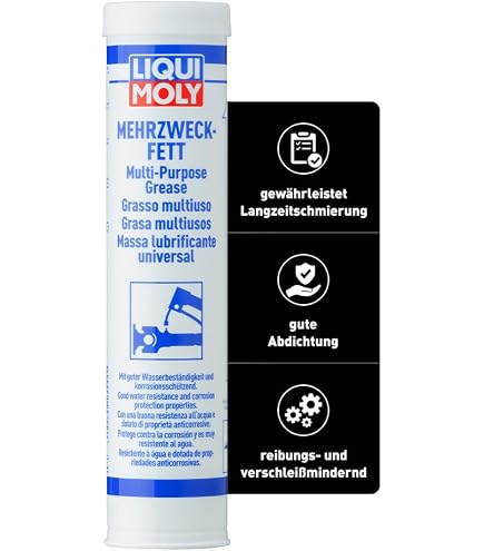 Würth Mehrzweckfett II 400g - Graisse Universelle Lithium Avec Graphite - Haute Pression, Imperméable