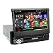 Produktbild 1Din Autoradio, amkle Autoradio Bluetooth 7Zoll Android 6.0 Touchscreen - GPS Navigator - Radio FM/AM/MP3/SD/USB/MP5 - Stereo Video Lenkradsteuerung Media Receiver - Rückfahrkamera - Freisprechen