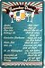 Produktbild Betrunken-Deutsch Funny Getränkekarte Bar Deko Bier 20x30 cm Blechschild 422