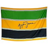 Material: 100% Polyester Ayrton Senna Fahne Sempre
