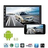 GROßES TOUCHSCREEN DISPLAY MIT HD AUFLöSUNG: 7 Zoll kapazitiver Touchscreen mit 1024x600 Pixel Auflösung - 16:9 Display Bildverhältnis I Multi-Touch-Screen mit Full-Glass Capacitive I Bluetooth Freisprecheinrichtung & Musikwiedergabe: Adressbuch Synchronisation & Musikstreaming über Ihr Smartphone I Internes & externes Mikrofon.