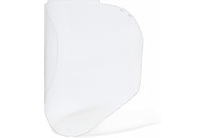 Honeywell 1011625 Ecran de Remplacement Polycarbonate Non Traité Incolore pour l'Ecran Facial Bionic - Travaux Mécaniques Lourds