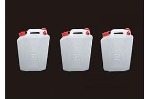 NUOVA PLASTICA ADRIATICA - Tanica per Acqua, Contenitori per Liquidi da 15 Litri, 3 unità