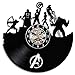 Produktbild wczzh Schallplatte Wanduhr/Hängende Wanduhrschwarzart 4 des kreativen Designs der Vinylaufzeichnungswanduhr