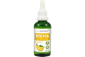 NKD Living Pure Stevia Liquid Drops 50ml (Bananana)