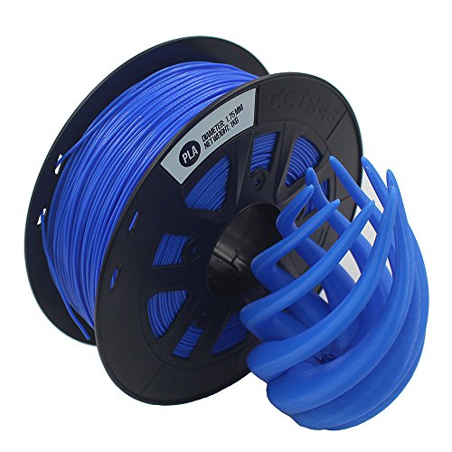 CCTREE 1.75mm PLA Filament Printing Material for Creality Ender 3,CR-10S,1kg Spool (2.2lbs), Blue