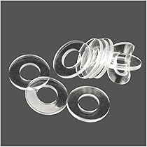 Rondella Di Tenuta Plastica Nylon Flat Rondella Isolamento In - Foto 10