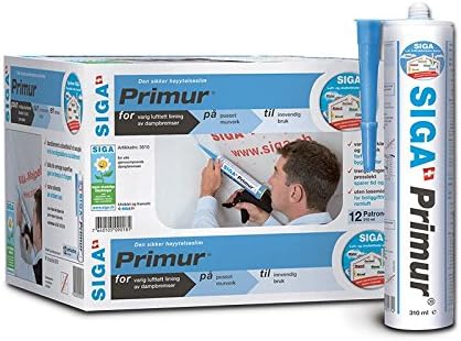 SIGA Primur Cartridge Foil Sticker Moisture Barrier Roof Brake 310ml