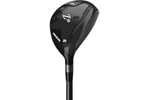 MAZEL Palos de golf híbridos mejorados para hombres 3, 4, 5, club de rescate de grafito para diestros, palos de golf híbridos y utilitarios con patrón único de lobo, disponible en 18/21/24 grados