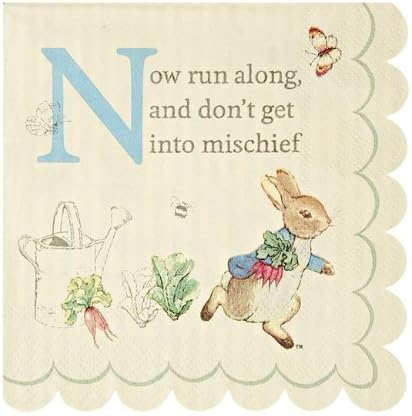 Meri Meri Peter Rabbit Small Napkins, Model: , Toys & Gaems