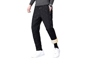 LBL LEADING THE BETTER LIFE LBL Men's Joggers Casual Fleece Jogging Bottoms Winter Warm Sweatpants Work Trousers Outdoor Sport Pants with Drawstring