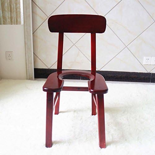 Sitting in the Toilet Chair Solid Wood Elderly Pregnant Woman Walking Toilet Sitting on the Stool , a