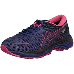 Asics Gel-Cumulus 19 G-TX, Zapatillas de Running para Mujer, Morado (Indigo Blue/Black/Cosmo Pink 4990), 37.5 EU