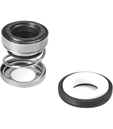 Sello De Aceite TC De Doble Labio - 20x30x7 Mm, Con Resorte De Acero, Para Ejes Rotativos, Negro