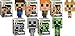 Produktbild Funko POP! Minecraft: Steve + Alex + Ocelot + Skeleton + Creeper - Stylized Video Game Vinyl Figure Set NEW