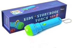 Jzhen Proiettore Torcia Bambini,Storie Classiche per Bambini,Giocattolo del Proiettore di Storia
