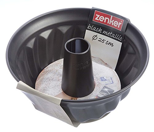 Zenker 6527 Gugelhupfform Ø 25 cm, black metallic - 4