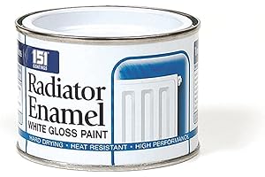 151 Coatings Radiator Enamel 180ml White Gloss (388916)