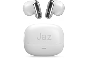 JAZ Orion Semi In-Ear True Wireless Stereo-hörlurar, ultra kompakt, laddningsfodral, inbyggd mikrofon, beröringskontroller, f