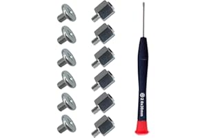 ZZHBOO 12 Pièces Vis M.2 SSD pour Ordinateur PC ASUS et Compatible tournevis pour Fixation SSD M.2 NVMe sur Mainboard