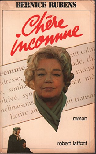 couverture de : Ch&egrave;re inconnue