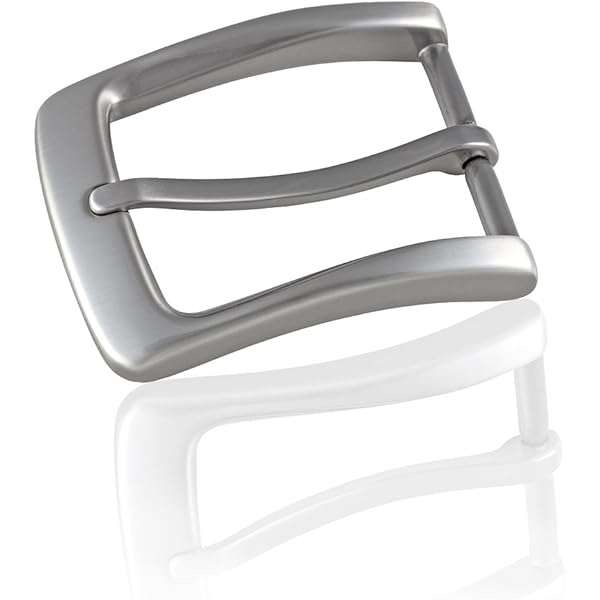 Wechselschließe Moorland Schwarz/Grau - Für 4cm Gürtel, 8x6.5cm