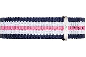Daniel Wellington Cinturino Orologio Righe Tessuto trendy cod. DW00200050