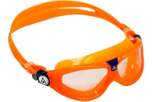 AQUA SPHERE Aquasphere Seal KID Gafas de Natación para Niños, Niños a partir de 3 Años, Protección UV, Sellado de Silicona, Lentes Antivaho y Antifugas, Chicos y Chicas, Gafas de Natación
