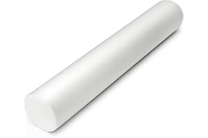 ‎SISSEL SISSEL Pilates Roller 90cm Weiß | Optimale Balance & Stabilität | Inkl. Übungsposter | Ideal für Rehabilitation & Core-Training | Premium Material | Für Anfänger & Fortgeschrittene