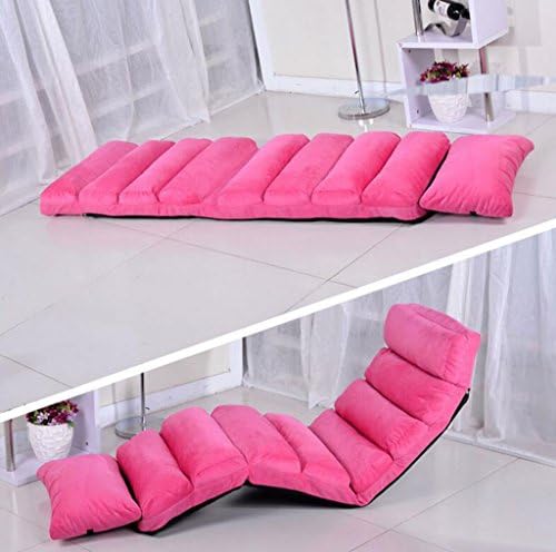 Simple Recliner With Foldable Sofa170*58cm ( Color : Pink , Size : 200*58cm )