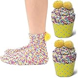 JARSEEN 2 Coffret Cadeau Noel Chaussettes Femme Super Confortables Chaud Douces Mignon Noël (2 Coloré, EU 36-42)