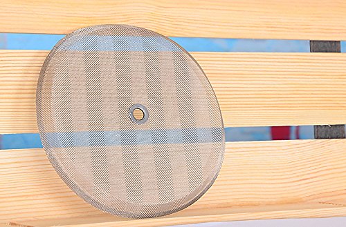 BourneTech French Press Replacement Filter Screen Universal 12-Cup 4. 6 inch 1500ml Stainless Steel Reusable Filter