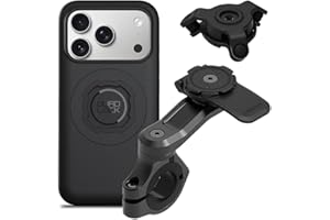QUAD LOCK Lenker Handyhalterung PRO für Motorrad mit Vibrationsdämpfer und MAG Hülle für iPhone 17 Pro