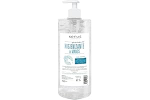 GEL ALCOHOLICO HIGIENIZANTE DE MANOS KEFUS 1000 ML