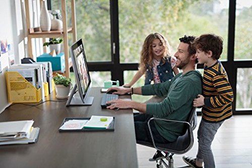 HP Pavilion (24-b251ng) 60,45 cm (23,8 Zoll / FHD-IPS Touchscreen) All-in-One Desktop PC (Intel Core i7-7700T, 16 GB RAM, 2 TB HDD, 128 GB SSD, NVIDIA GeForce 930MX, Windows 10 Home 64) weiß - 15