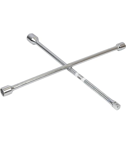 Chiave A Croce Per Autocarri - 3/4" Con Bussola 24,27,32 Mm - Acciaio Temprato