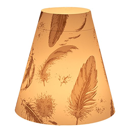 Candle Lights / Lampenschirme für Weingläser / Deko-Lampenschirme / Lampe / Teelicht / Lampshades / Lampenschirm-Set „Melissa“ Tischdeko, 3-teilig - 7